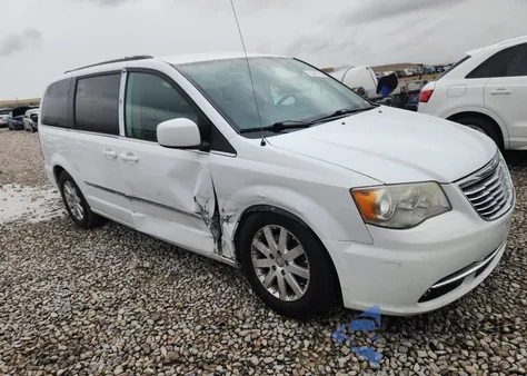 2014 Chrysler Town & Country Touring из США, поврежденный, VIN 2C4RC1BG2ER242753